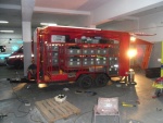 Preparação do atrelado